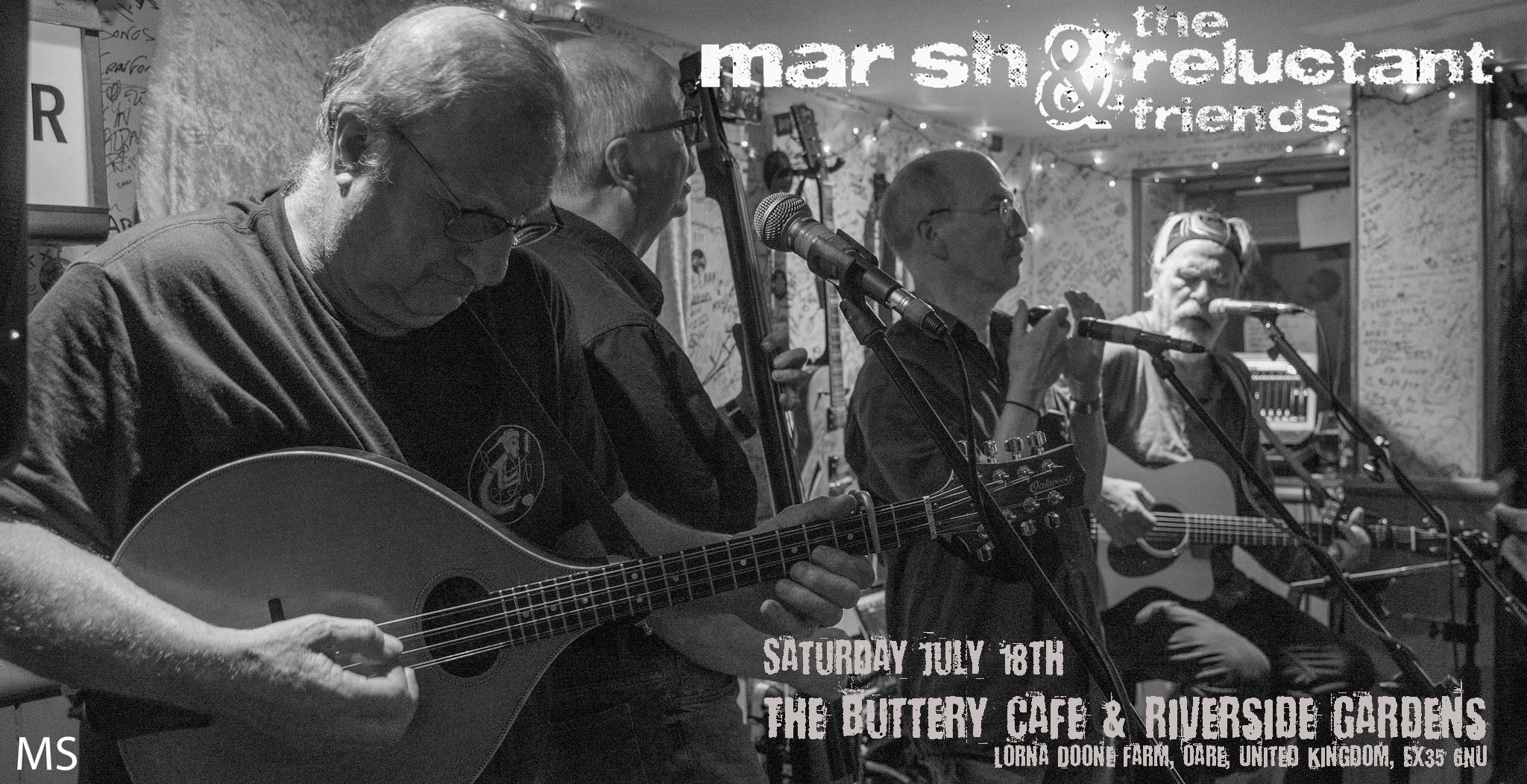 Marsh & The Reluctant Friends LIVE at The Buttery